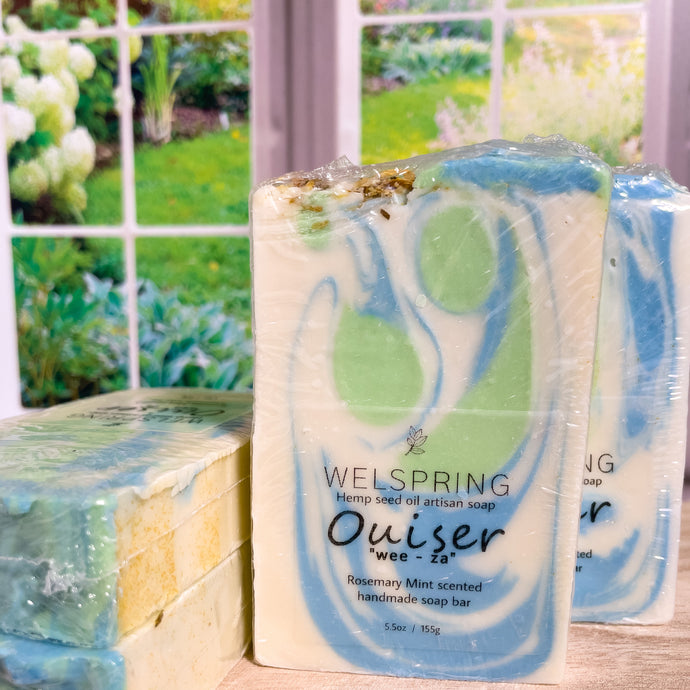 Ouiser Vegan and Hemp Oil Bar Soap